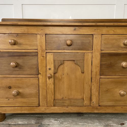 VICTORIAN PINE KITCHEN SIDEBOARD - ADDITIONAL PHOTO 4