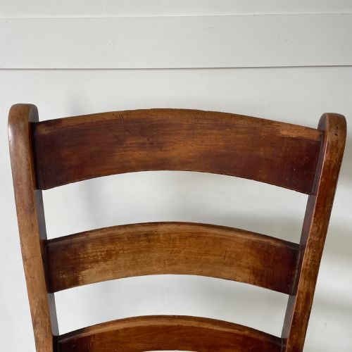 19TH C ELM FARMHOUSE ARMCHAIR - ADDITIONAL PHOTO 3