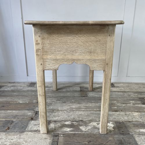 VICTORIAN BLEACHED OAK LOWBOY - ADDITIONAL PHOTO 10