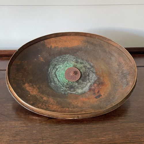 LARGE VICTORIAN COPPER COAL BIN - ADDITIONAL PHOTO 6