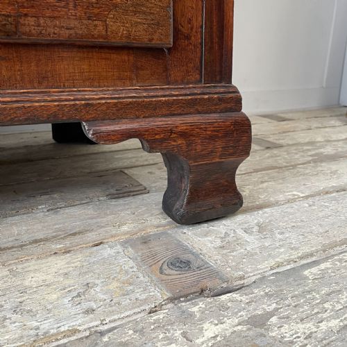 C1820 OAK MAHOGANY MULE CHEST OF DRAWERS - ADDITIONAL PHOTO 7