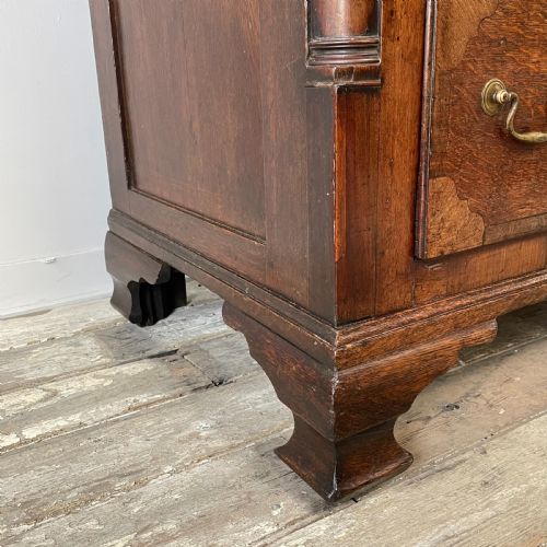 C1820 OAK MAHOGANY MULE CHEST OF DRAWERS - ADDITIONAL PHOTO 9