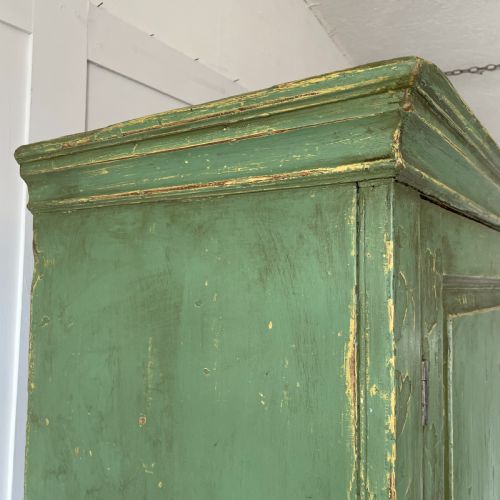 GEORGIAN PAINTED PINE HOUSEKEEPERS CUPBOARD - ADDITIONAL PHOTO 11
