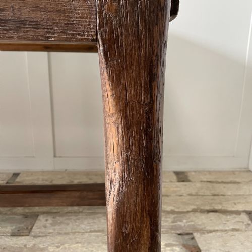 VICTORIAN PINE SCRUB TOP KITCHEN TABLE 8FT - ADDITIONAL PHOTO 5