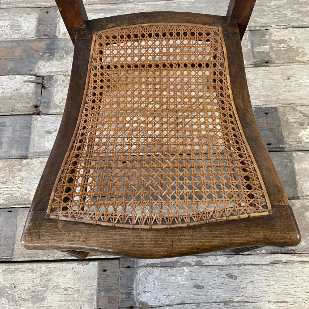 Early 20th C. Bobbin Nursing Chair View VI