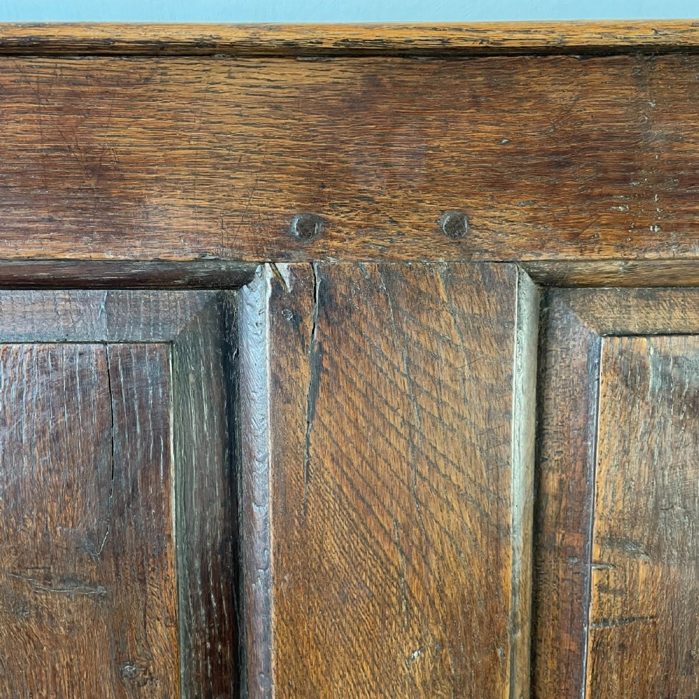 18th C. Oak Settle View IX