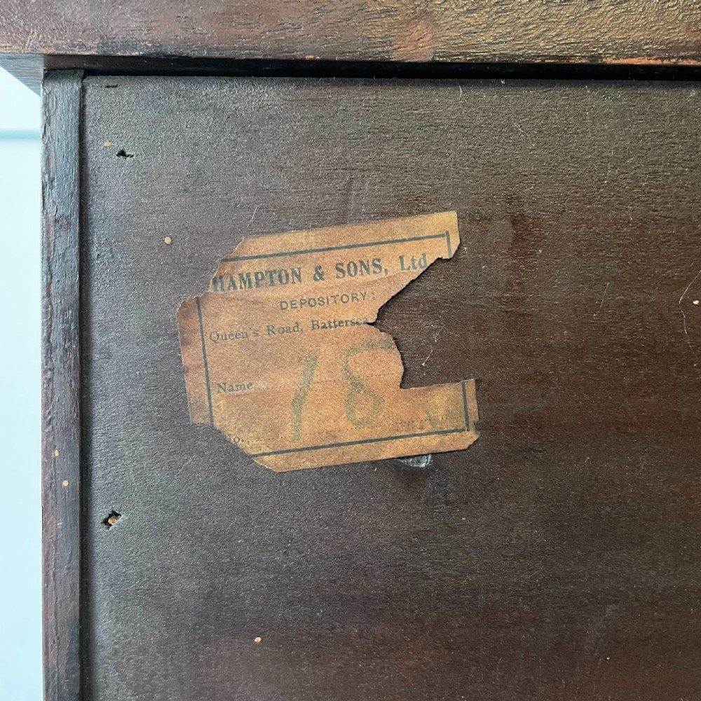Edwardian Mahogany Inlaid Ladies Writing Desk View XIII