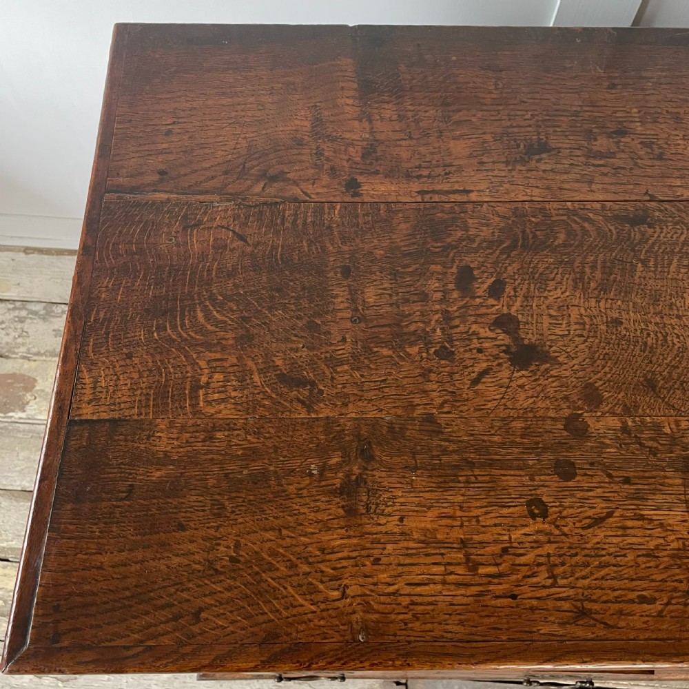 18th C. Oak Mule Chest View IV