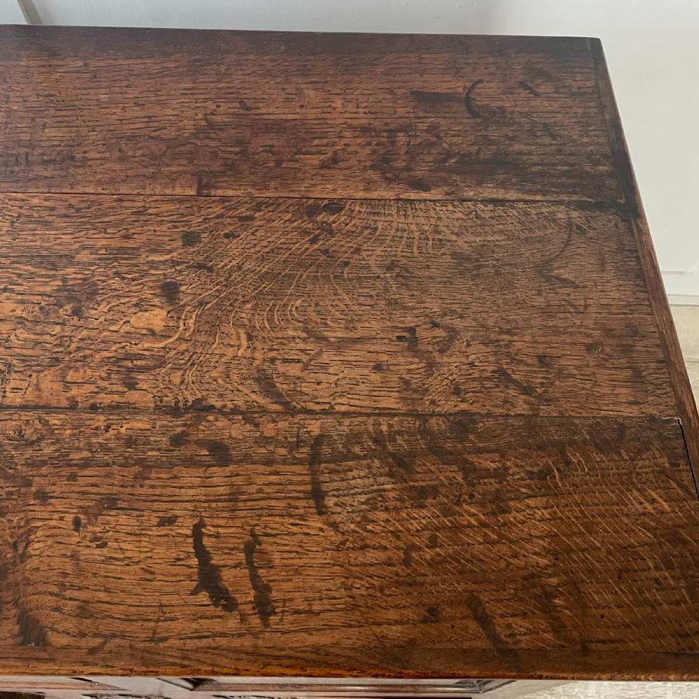 18th C. Oak Mule Chest View VI