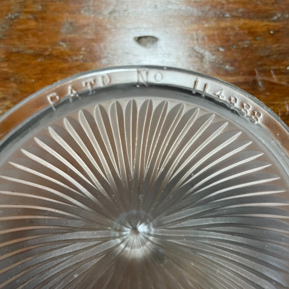 Early 20th C. Holophane Pendant Light View V