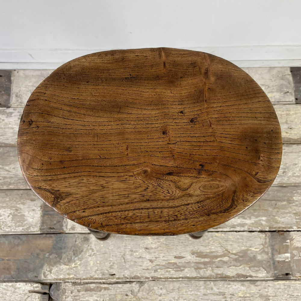 Victorian Elm Stool View VII