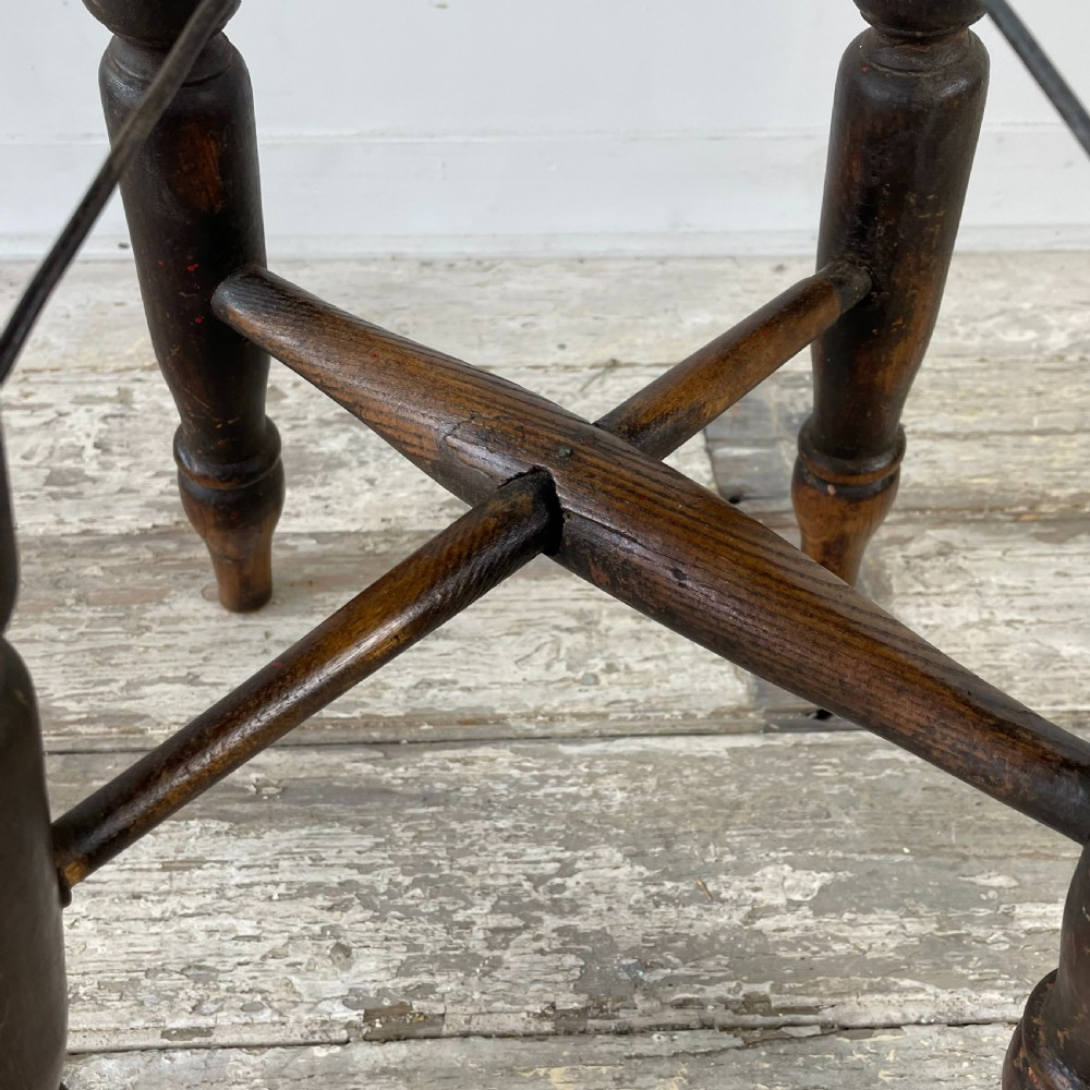 Victorian Elm Stool View IX