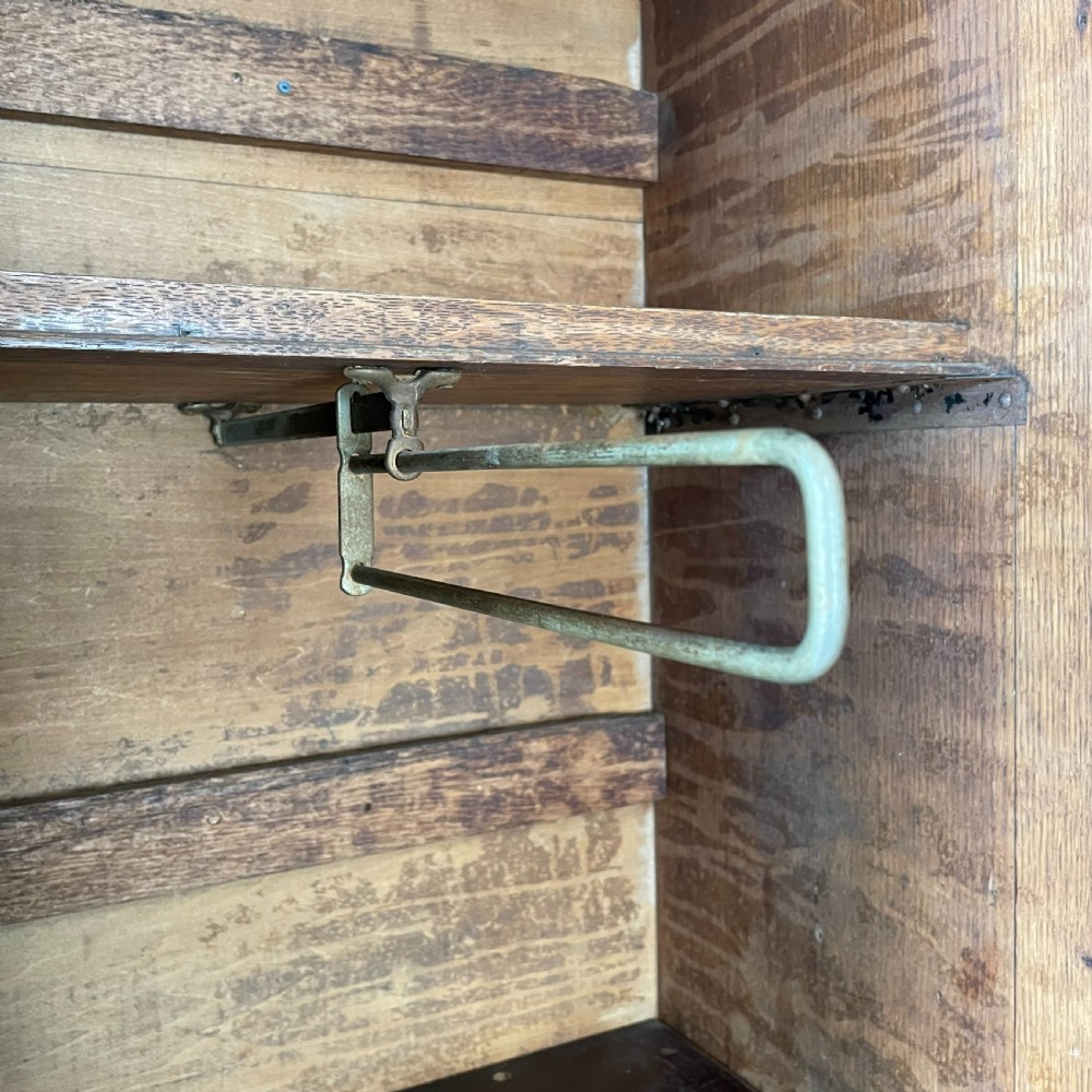 Early 20th C. Oak Hall Cupboard View IX