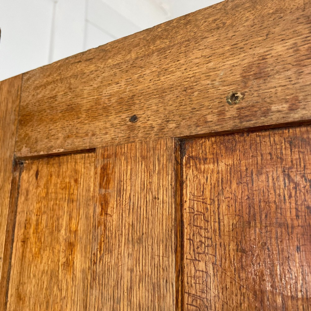 Early 20th C. Oak Hall Cupboard View XII