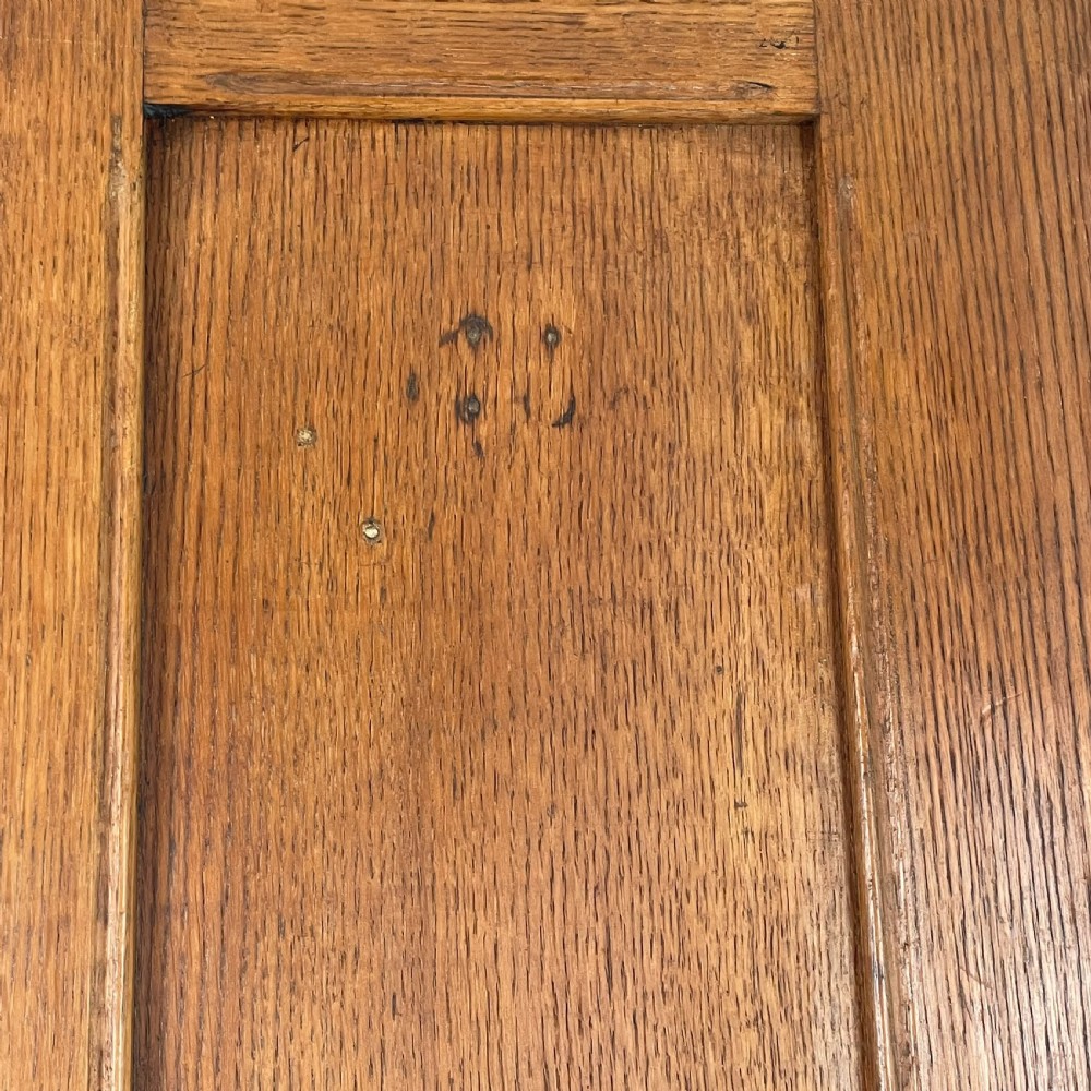 Early 20th C. Oak Hall Cupboard View XIV