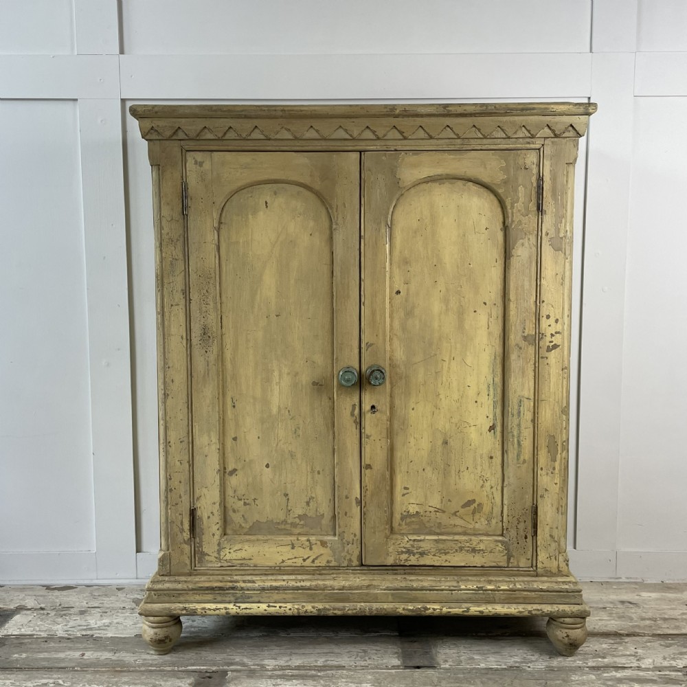 19th C. Painted Pine Meat Safe View II