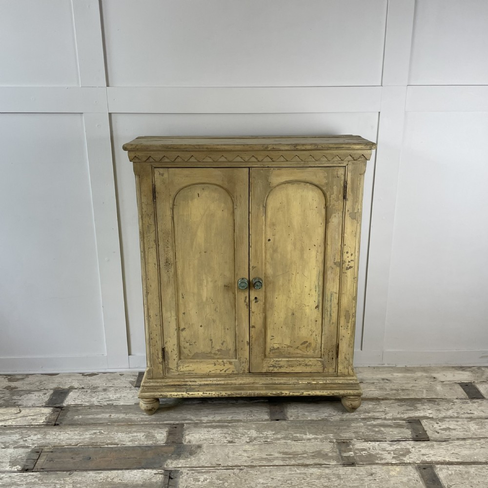 19th C. Painted Pine Meat Safe View III