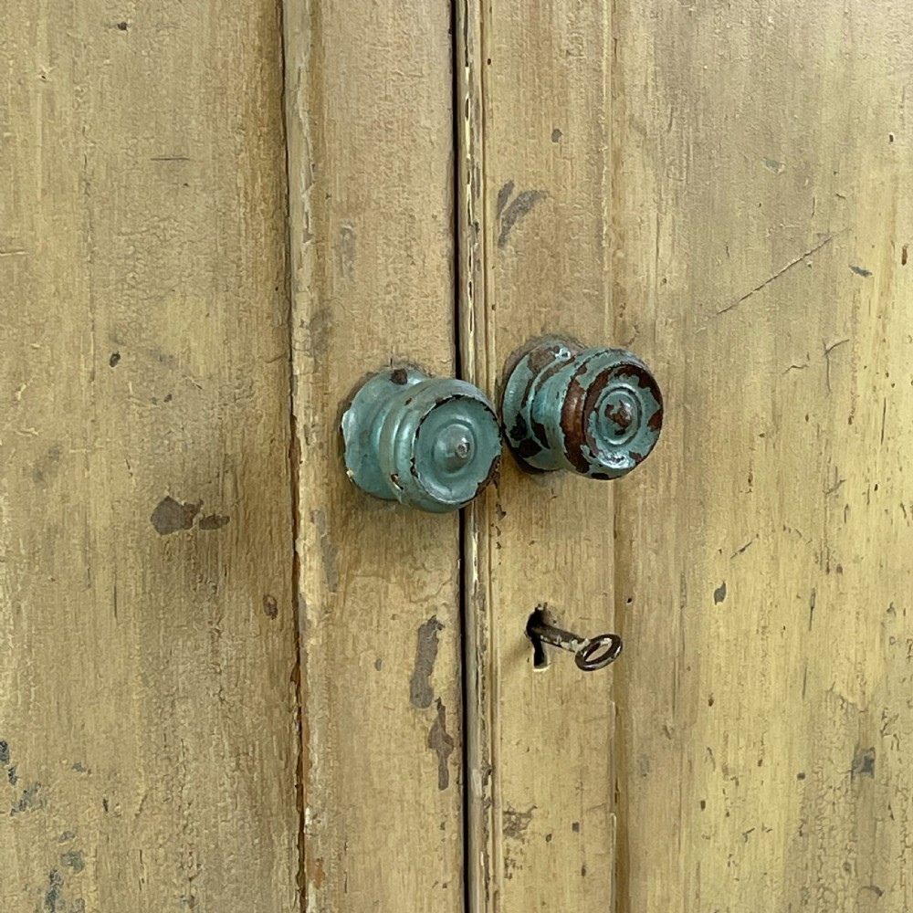 19th C. Painted Pine Meat Safe View VI