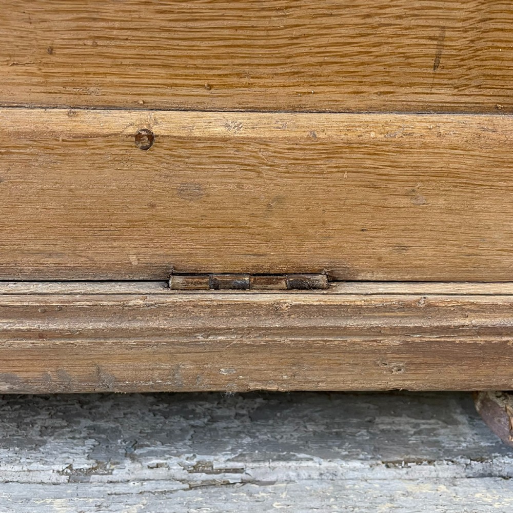 Early 20th C. Pine Bank of Drawers View XI