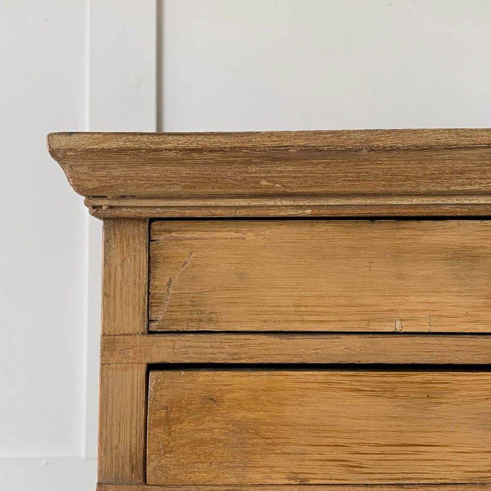 Early 20th C. Pine Bank of Drawers View XIII