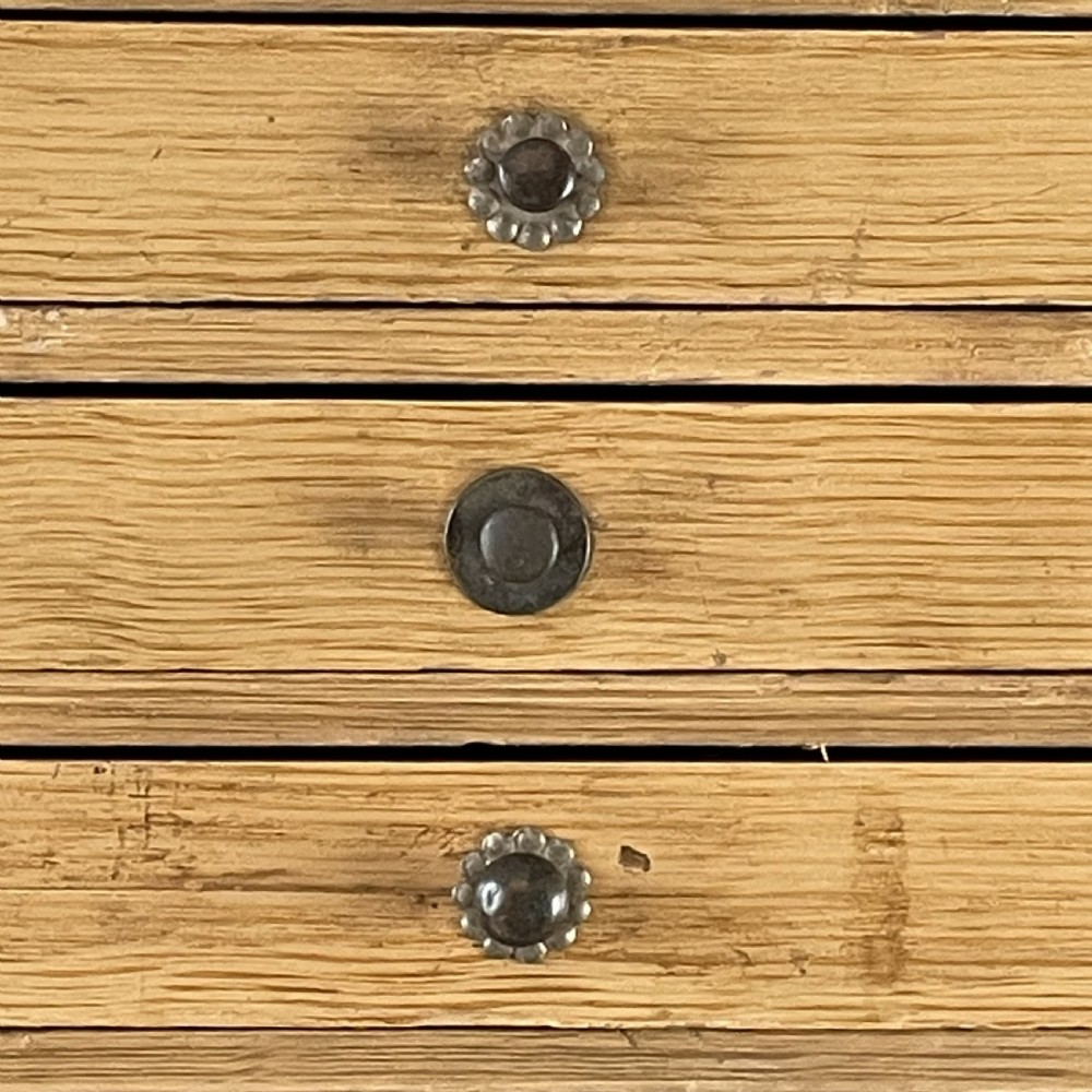 Early 20th C. Pine Bank of Drawers View XIV