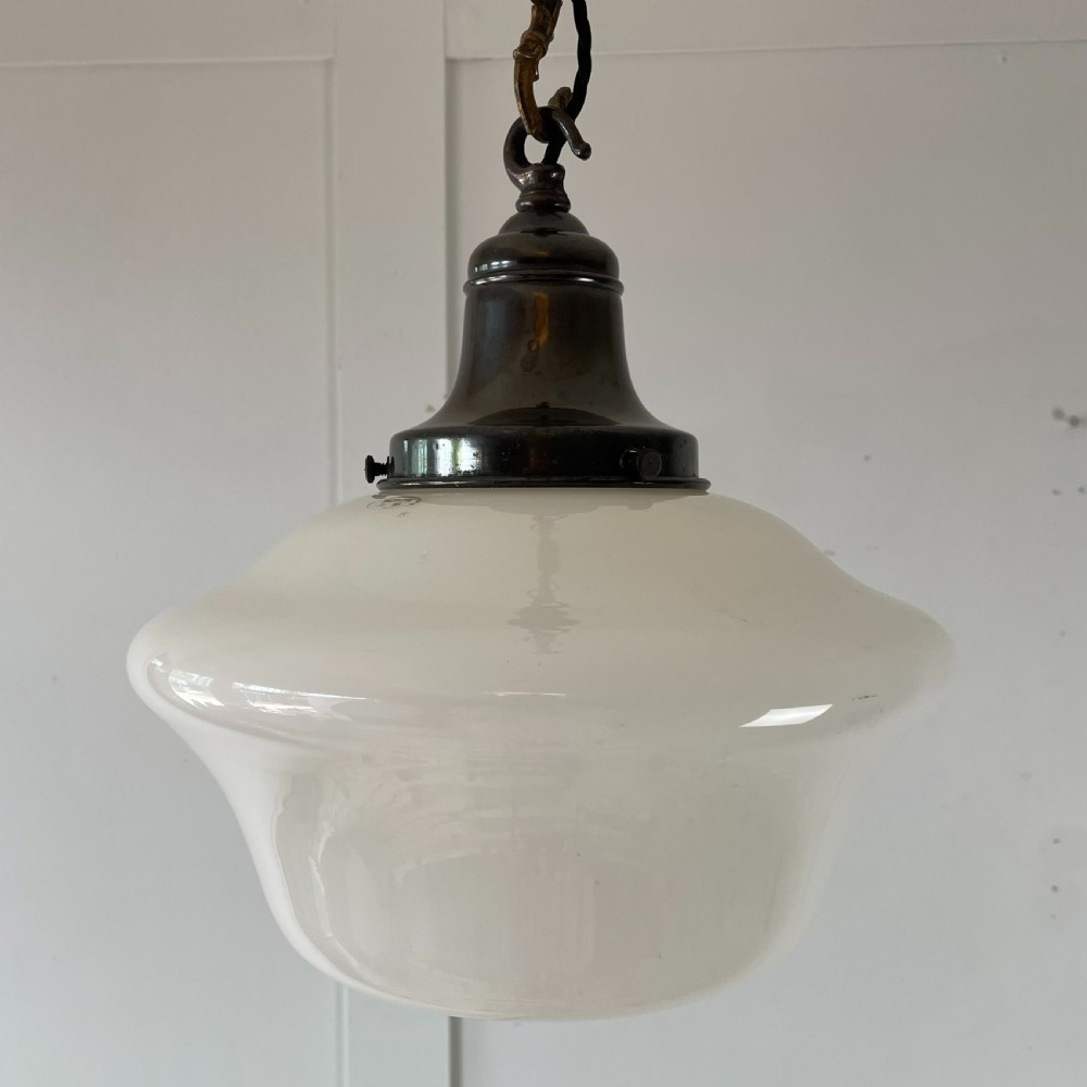 Victorian Opaline Pendant Light View III