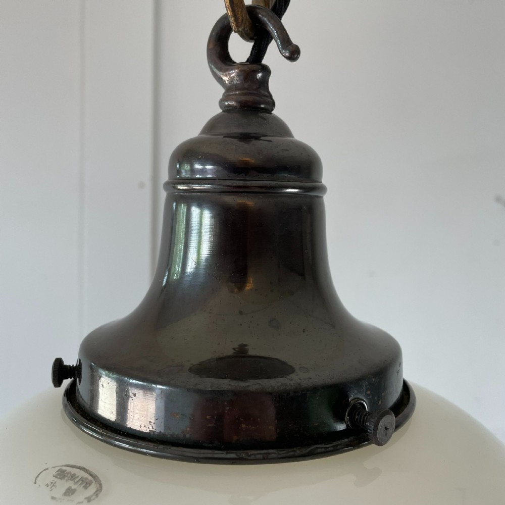 Victorian Opaline Pendant Light View IV