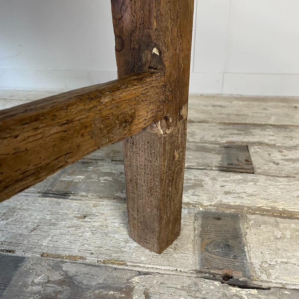 Early 19th C. Pine Kitchen Prep Table View VIII