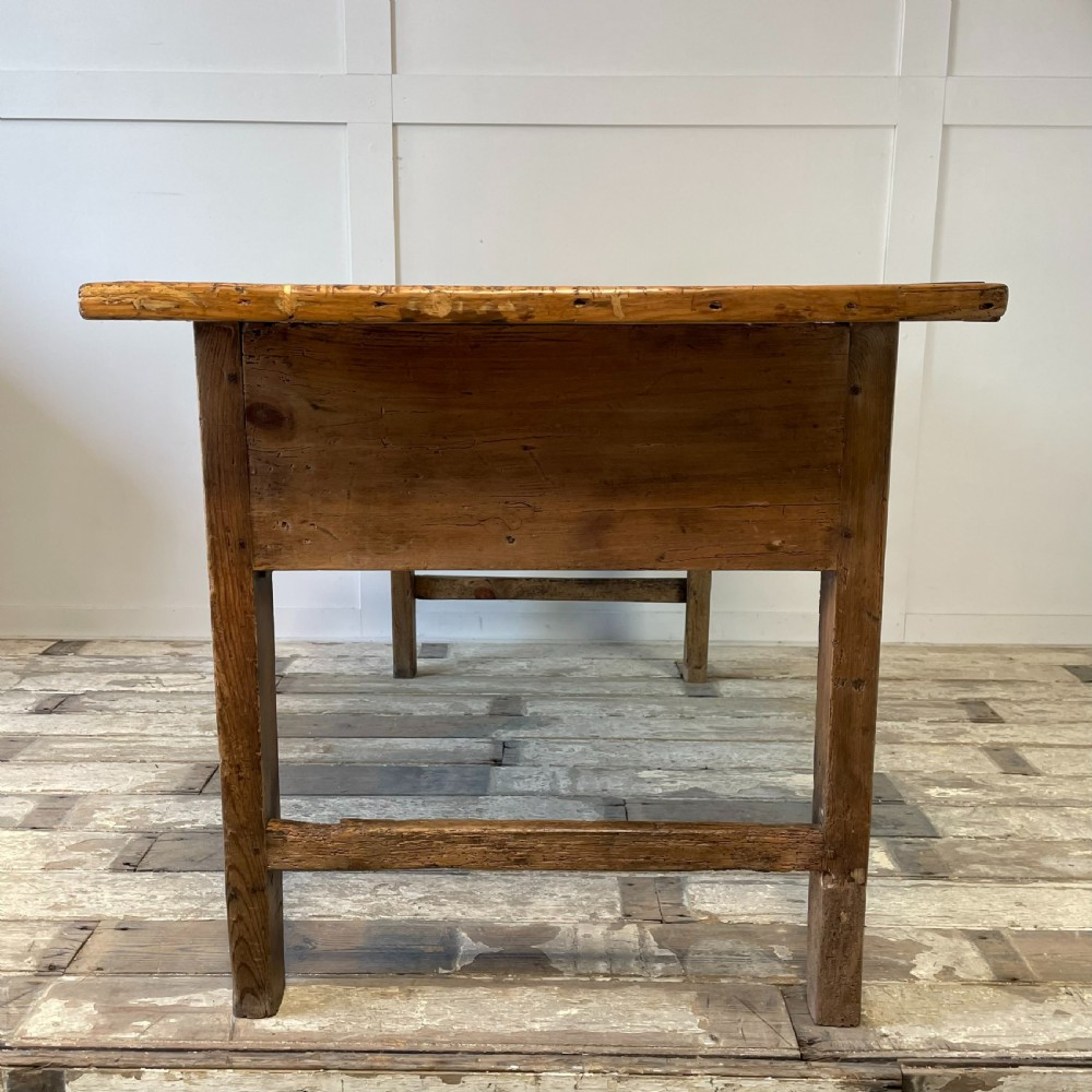 Early 19th C. Pine Kitchen Prep Table View XI