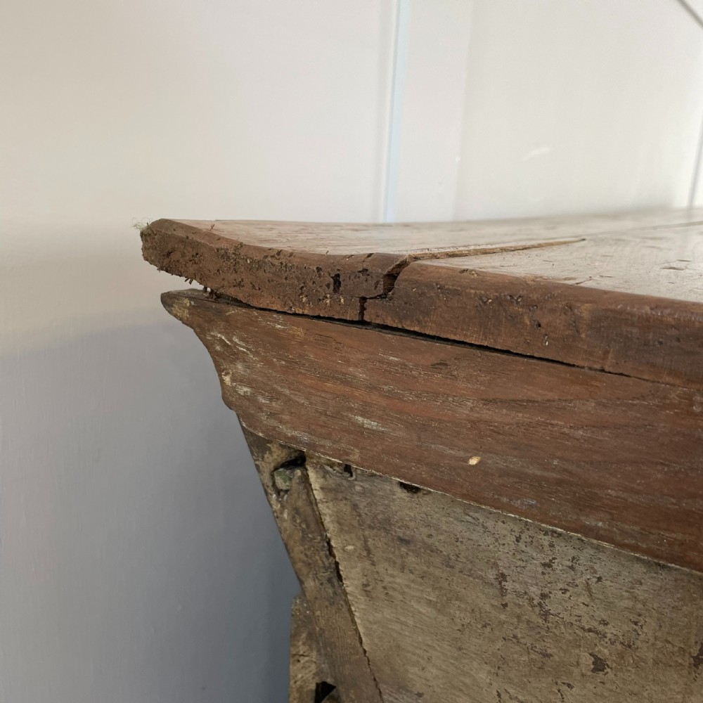 19th C. Oak Dough Bin  View VIII
