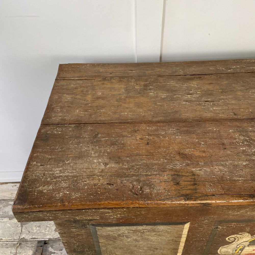 19th C. Oak Dough Bin  View XII