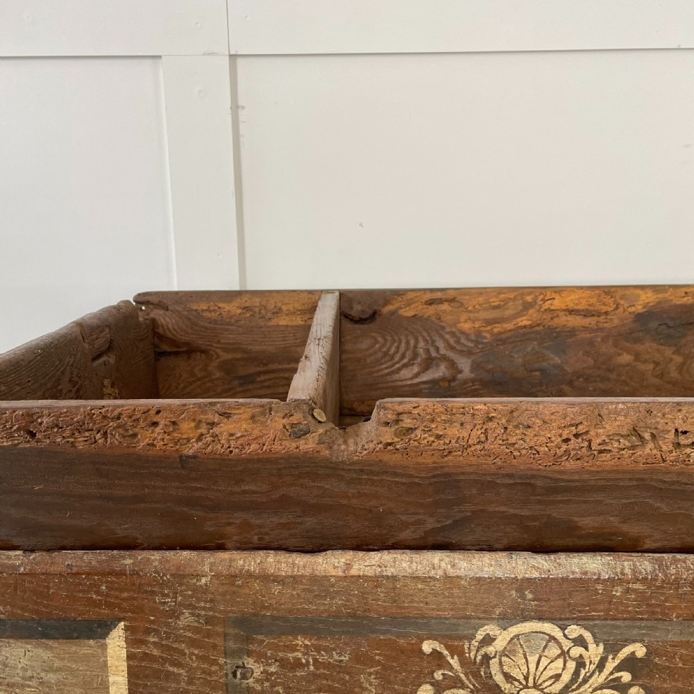 19th C. Oak Dough Bin  View XIX