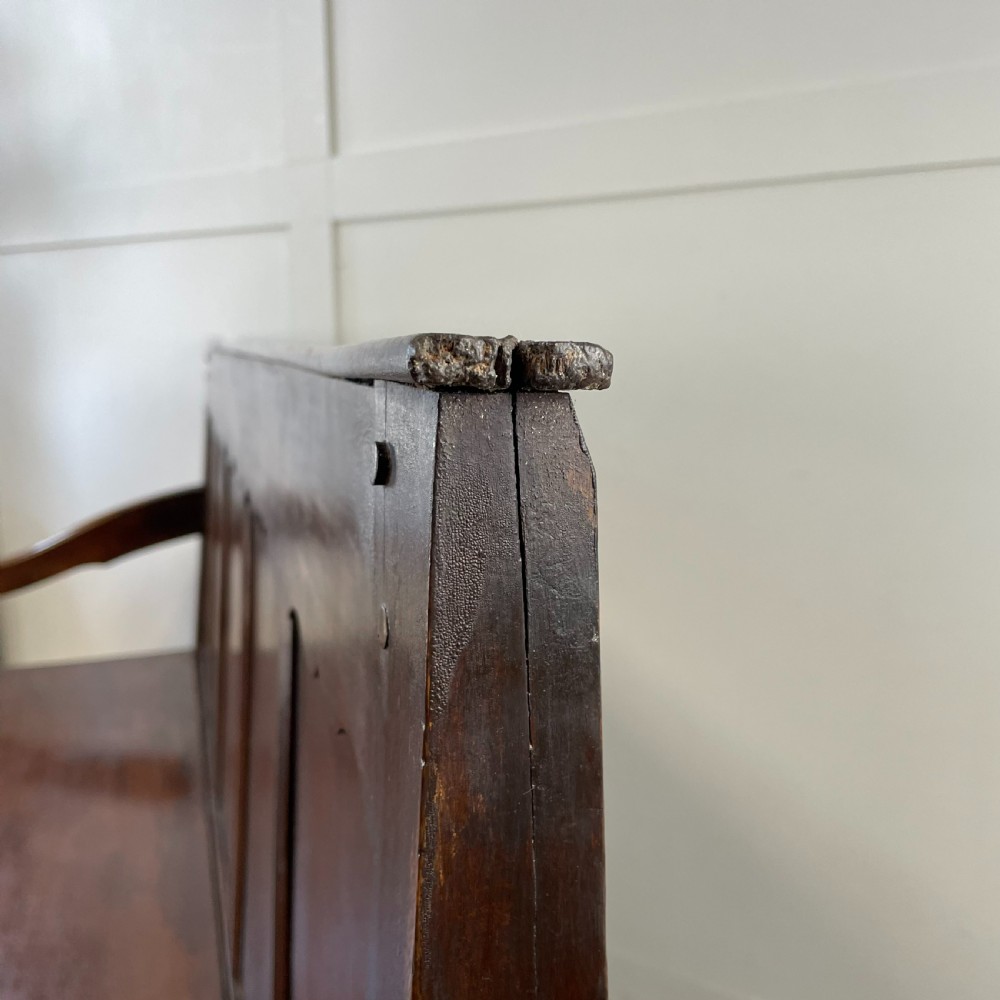 19th C. Hall Bench View X