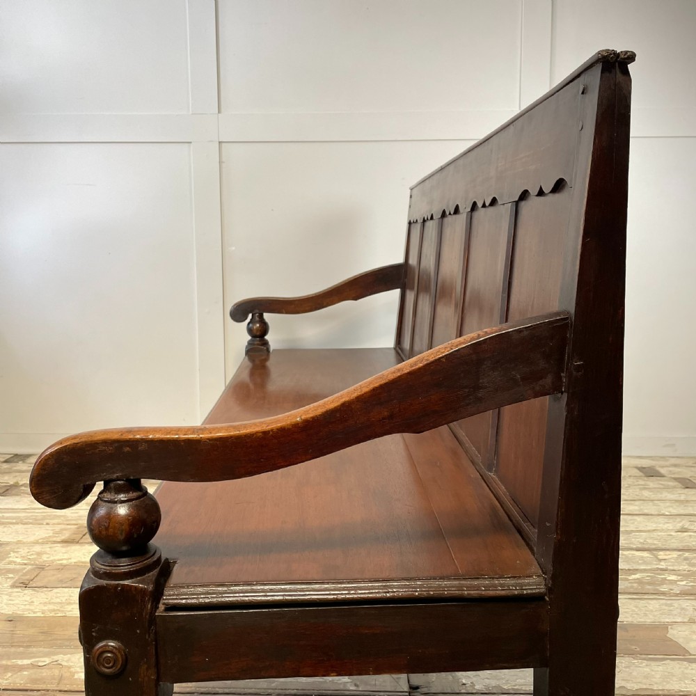 19th C. Hall Bench View XI