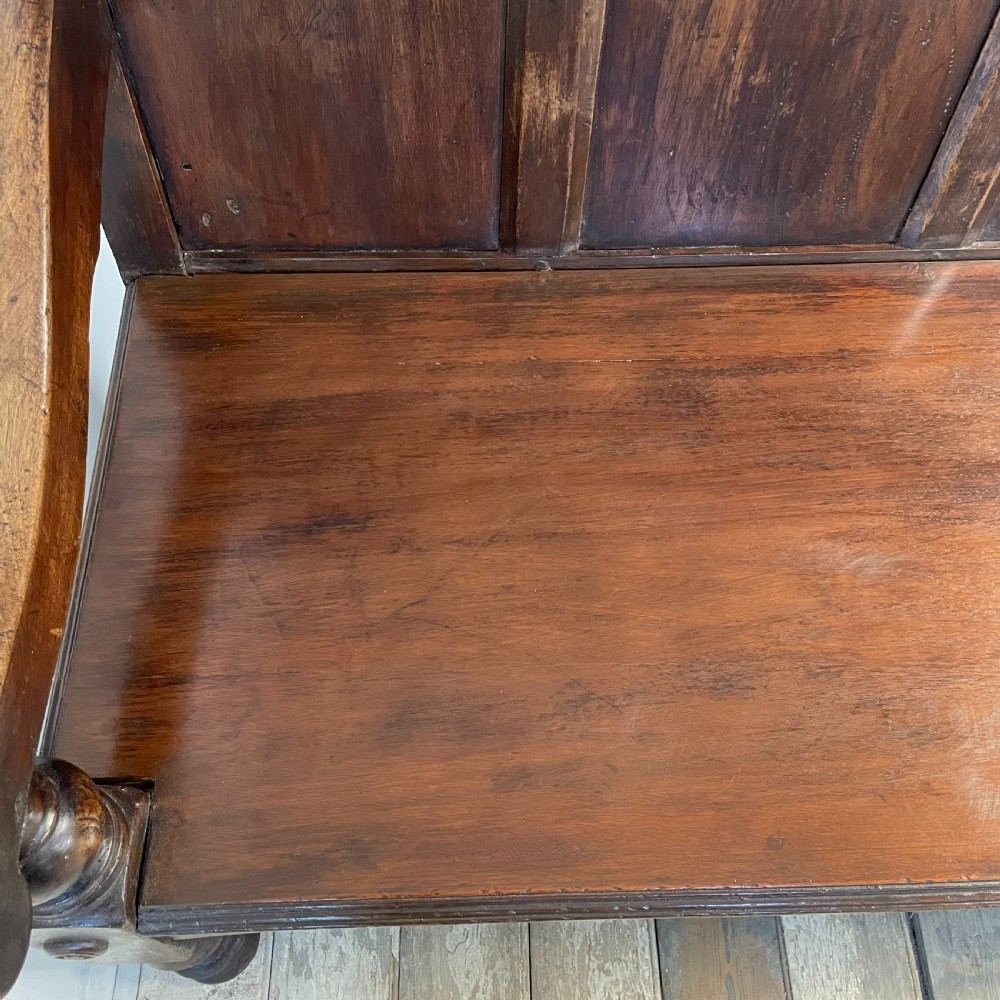 19th C. Hall Bench View XIII