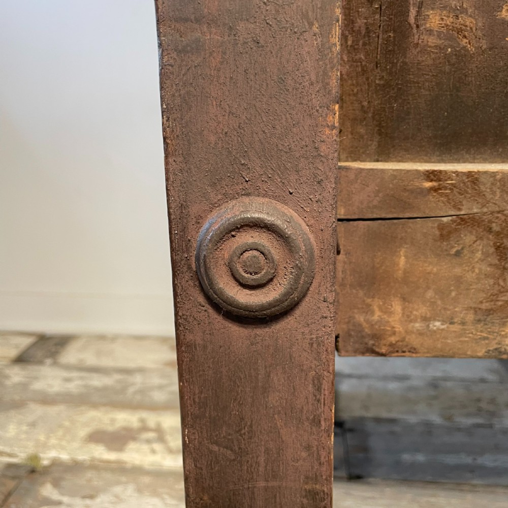 19th C. Hall Bench View XVIII