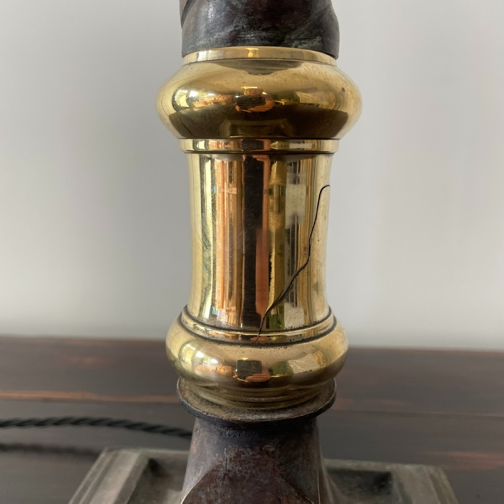 Early 20th C. Table Lamp View VI