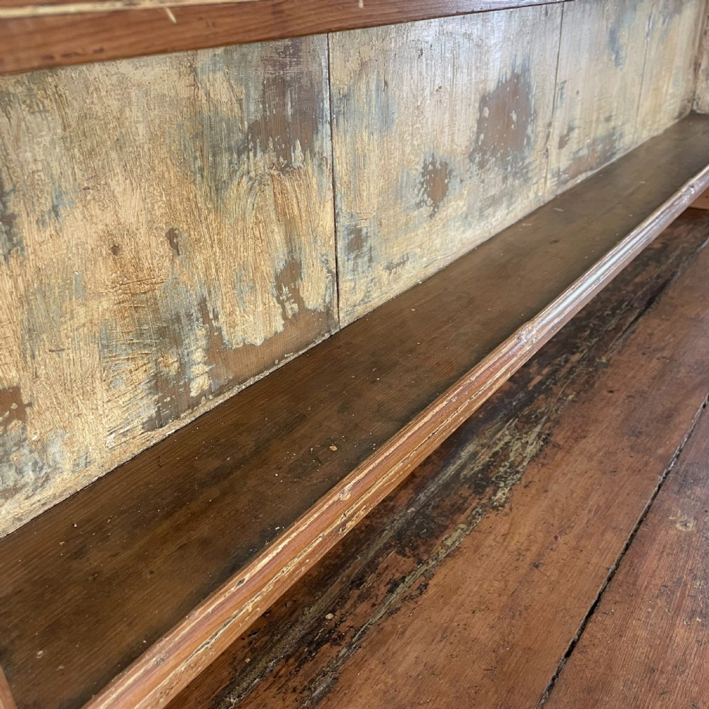 Victorian Pine Farmhouse Kitchen Dresser View XII