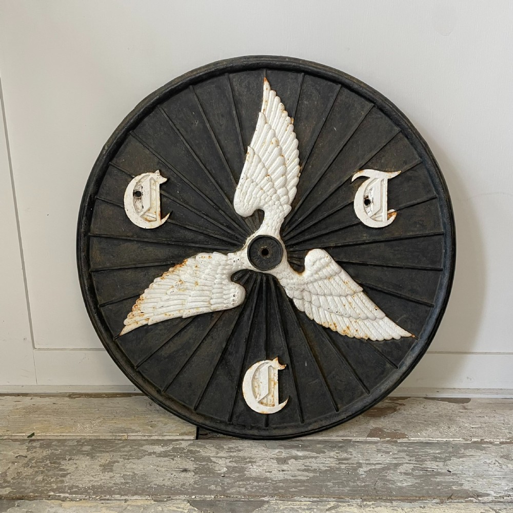 Cast Iron Cyclists Touring Club Advertising Sign
