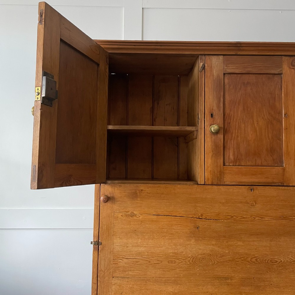 Victorian Pine Larder Cupboard View XI