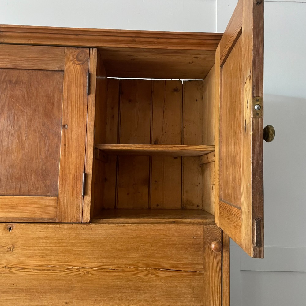 Victorian Pine Larder Cupboard View XII