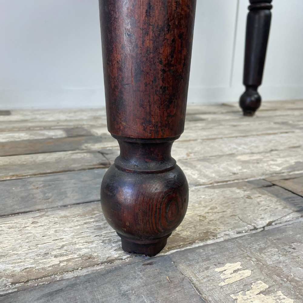19th C, Mahogany Hall Table View VI