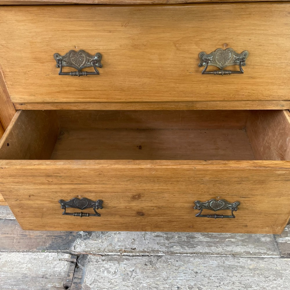 Victorian Pine Dresser Base View V