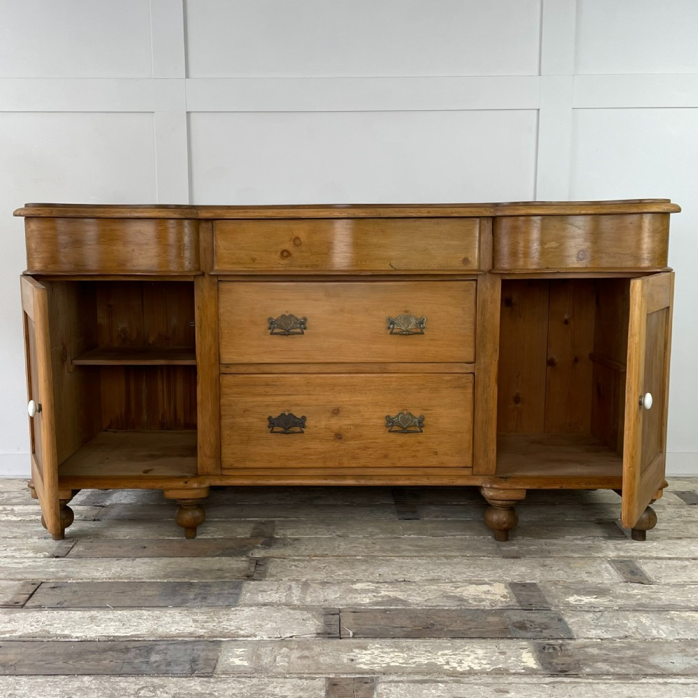 Victorian Pine Dresser Base View VII