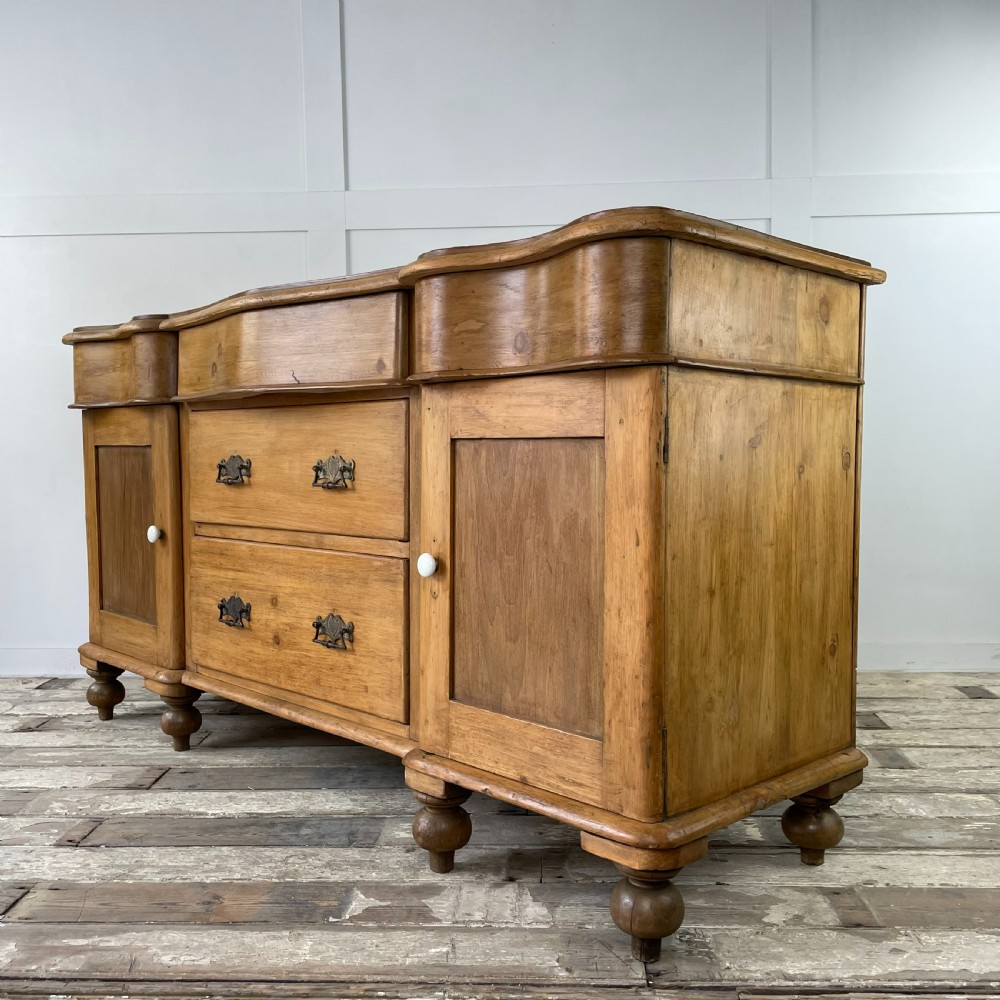 Victorian Pine Dresser Base View XIII