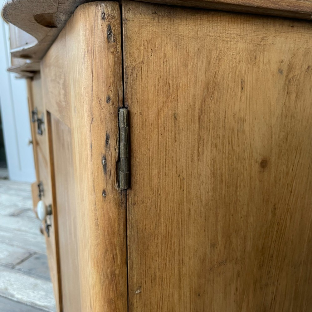 Victorian Pine Dresser Base View XV