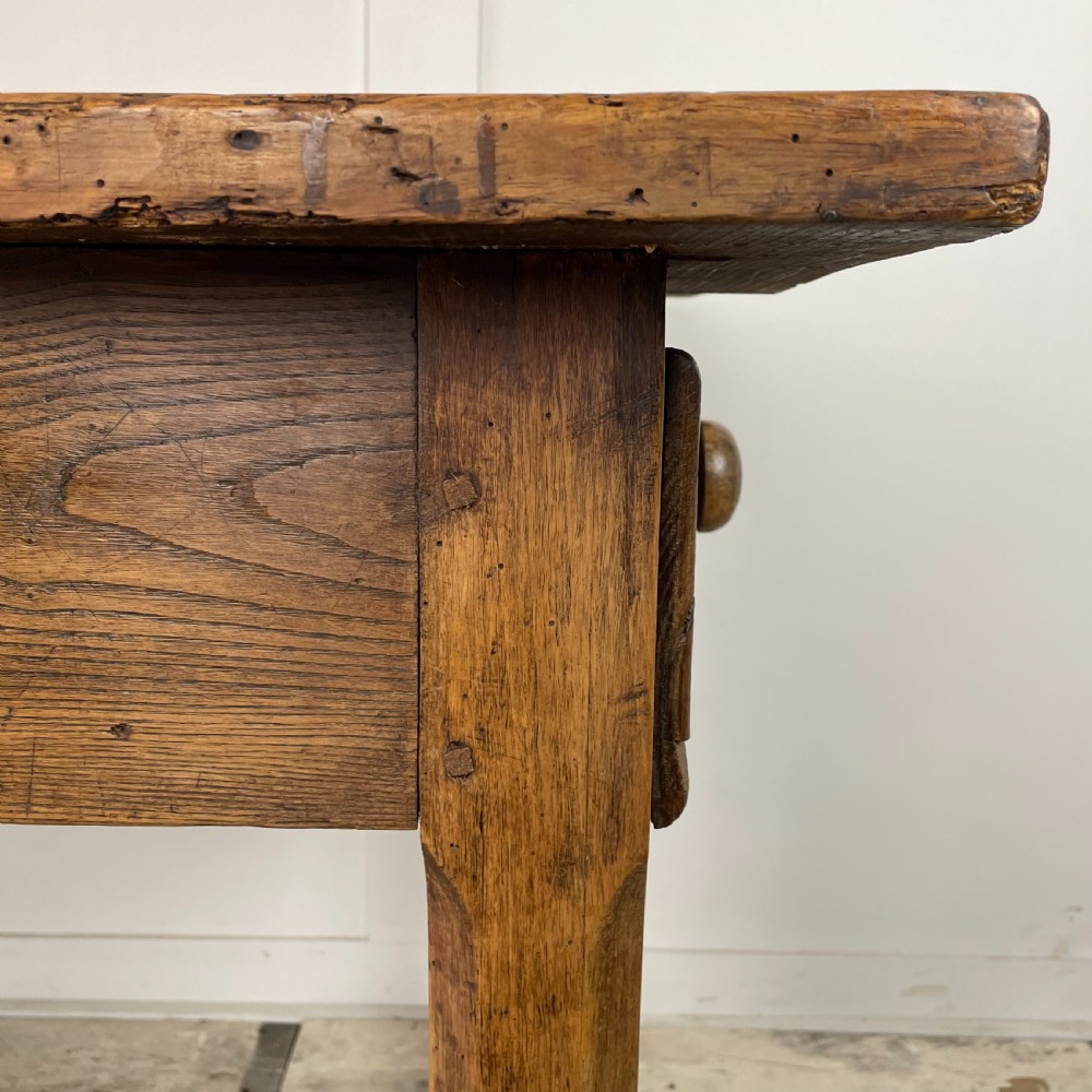 19th C. French Kitchen Table View IX