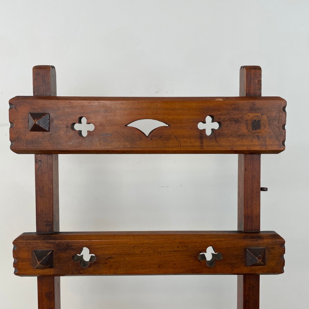 19th C. Walnut Metamorphic Chair View III