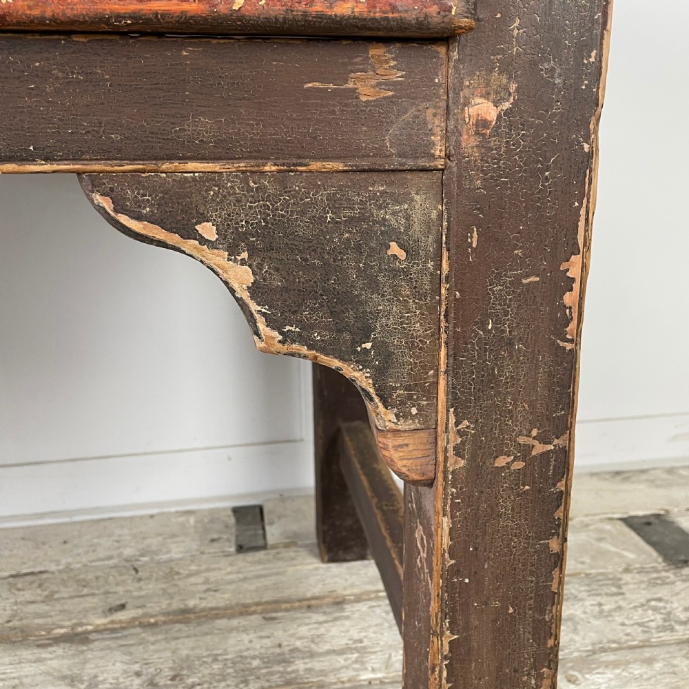 Early 19th C. Welsh Kitchen Prep Table View VI