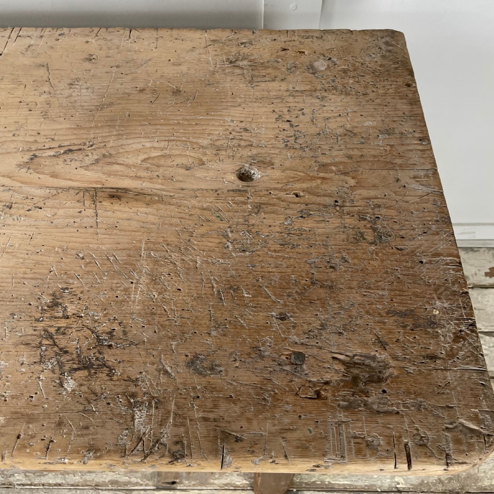 Early 19th C. Welsh Kitchen Prep Table View XII